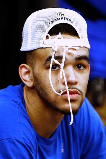 Sacha Killeya-Jones.

The University of Kentucky men's basketball team beat Tennessee 77-72 to claim the 2018 SEC Men's Basketball Tournament championship at Scottrade Center in St. Louis, Mo., on Sunday, March 11, 2018.

Photo by Chet White | UK Athletics