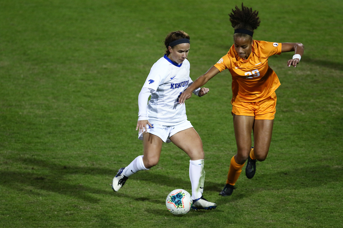 Marissa Bosco.

Kentucky ties Tennessee 1-1.

Photo by Sarah Caputi ¦UK Athletics
