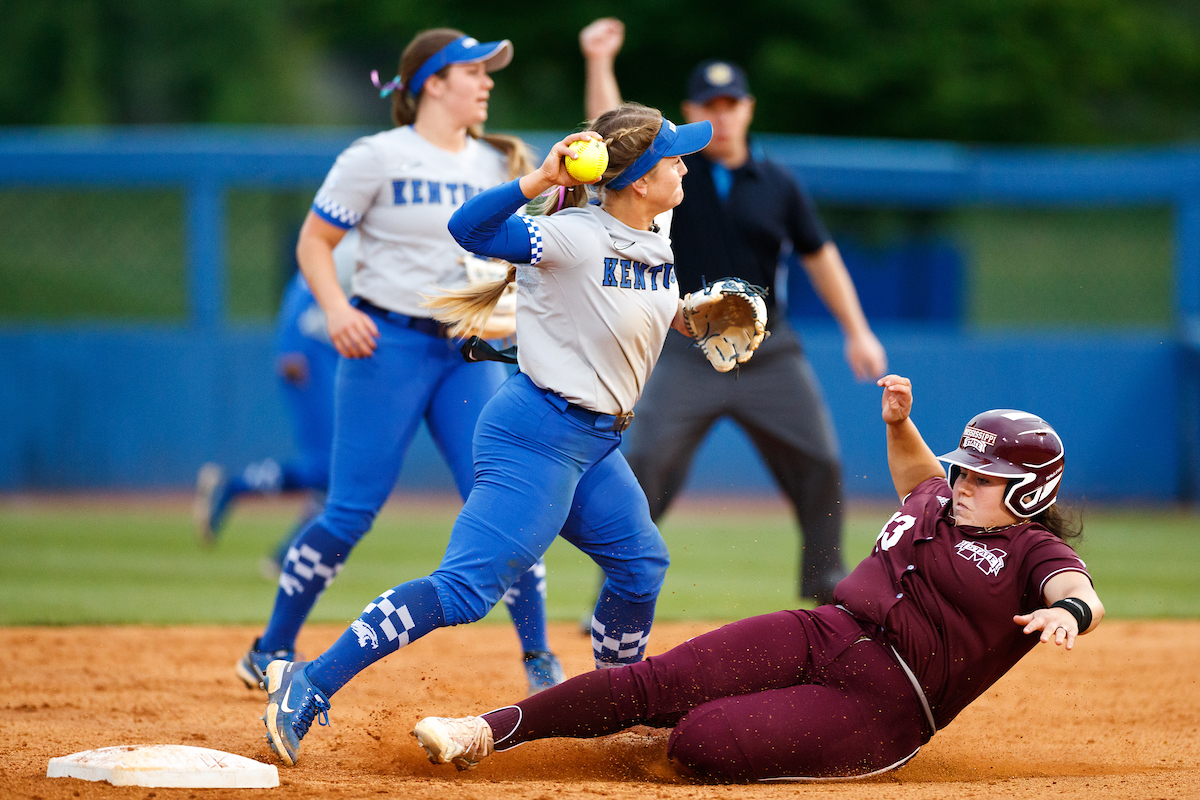 Erin Coffel.

Kentucky beats Mississippi State 7-3.

Elliott Hess | UK Athletics