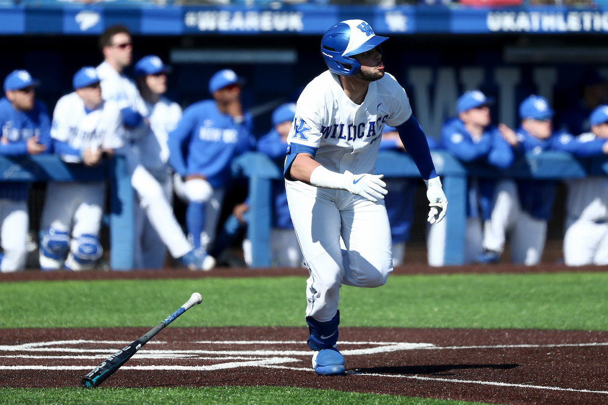 Colton Kessler.

Kentucky beat Appalachian State 21-4.  


Photo by Isaac Janssen | UK Athletics
