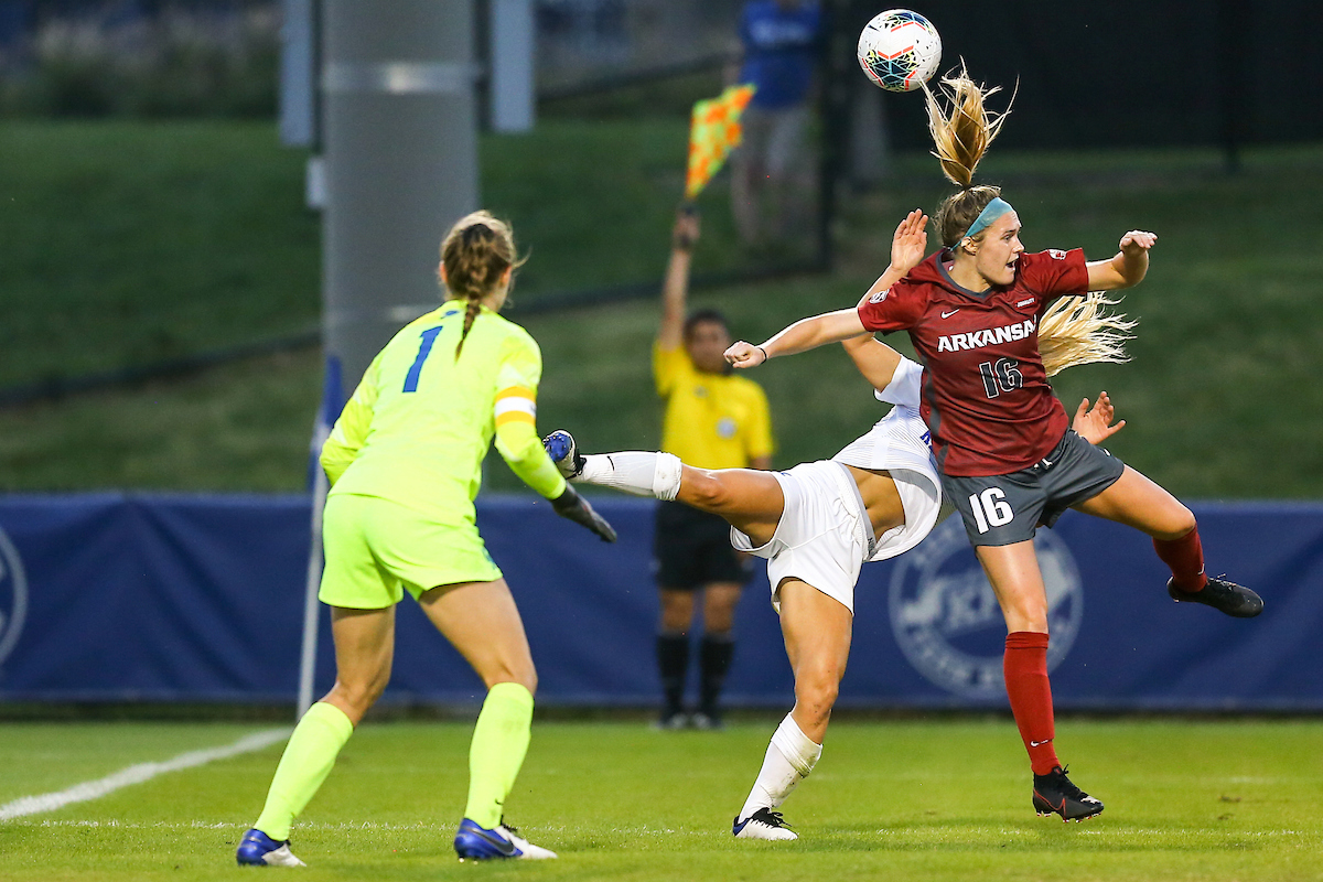 Brooke Littman. 

Arkansas defeats Kentucky 4-1.

Photo by Eddie Justice | UK Athletics