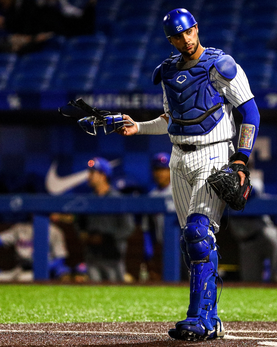 Coltyn Kessler.

Kentucky beats Florida 7-5. 

Photo by Eddie Justice | UK Athletics