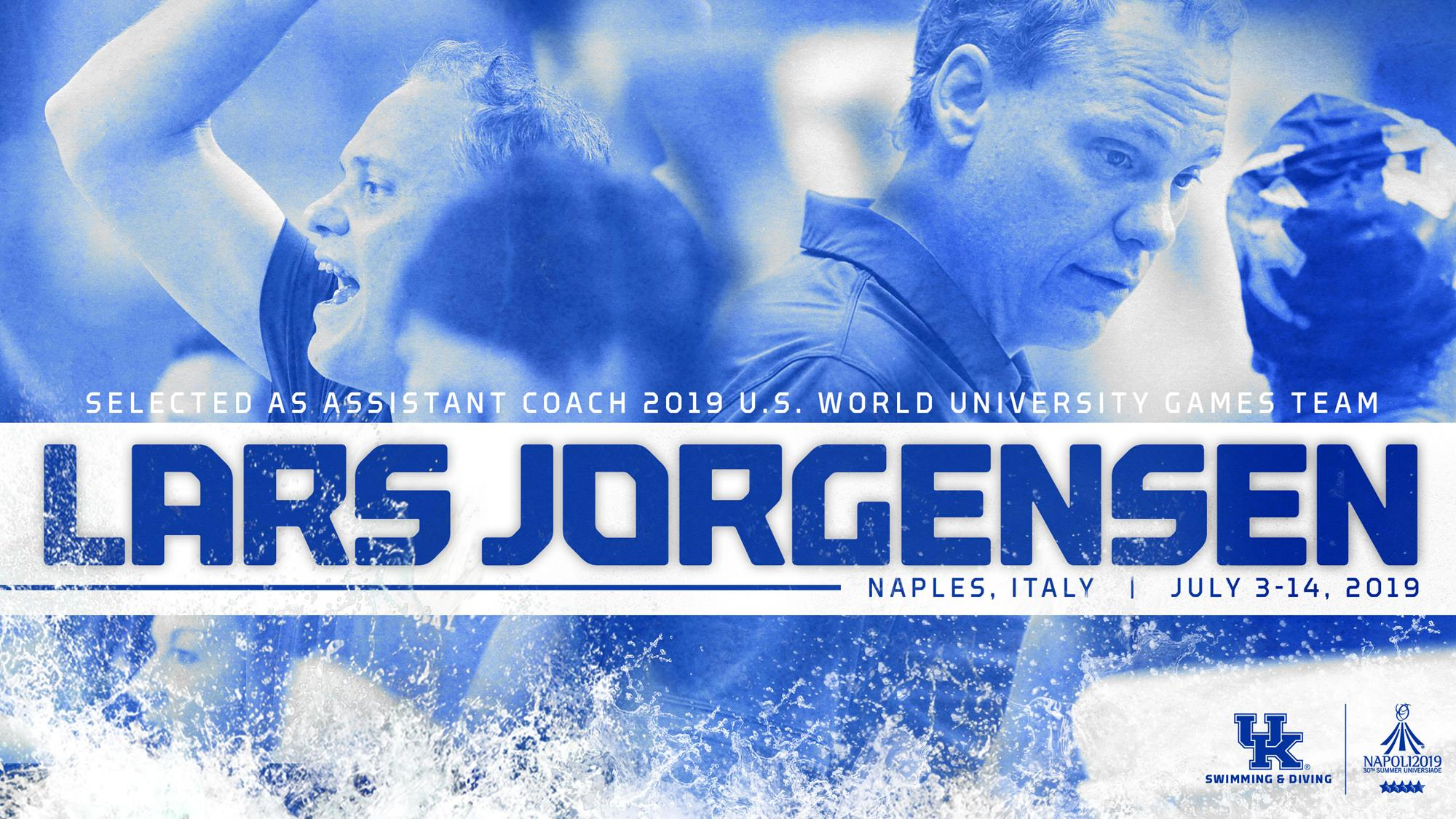 Jorgensen Named Assistant Coach of the 2019 U.S. World University Games Team