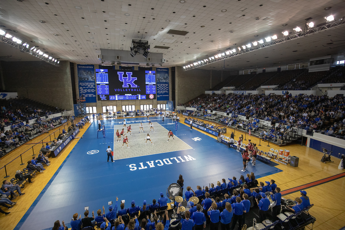 UK volleyball defeats Alabama 3-0 at Memorial Coliseum on , Sunday Nov. 11, 2018  in Lexington, Ky. Photo by Mark Mahan
