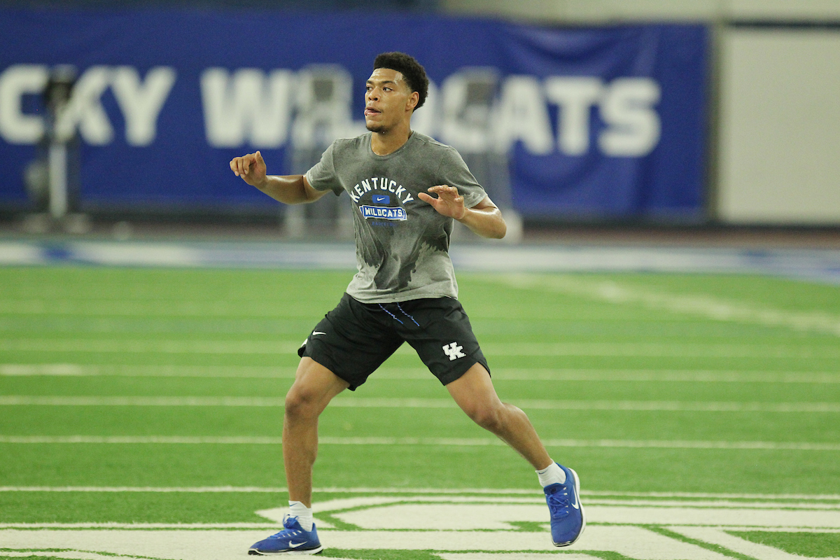 Quade Green.

The men's basketball conditions on Tuesday, July 10th, 2018 at Nutter Field house in Lexington, Ky.

Photo by Quinlan Ulysses Foster I UK Athletics