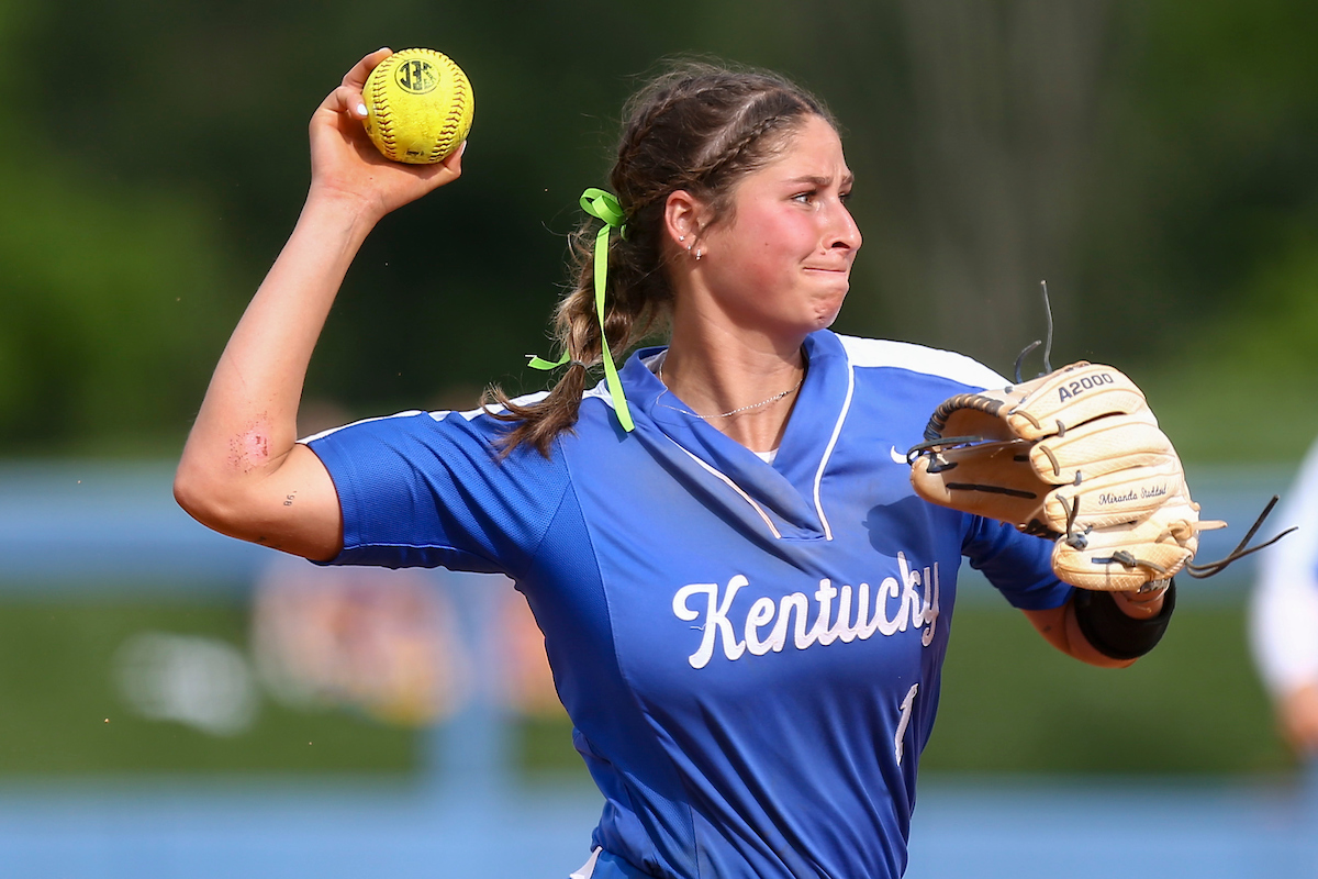 Miranda Stoddard.

Kentucky loses to Mississippi State 6-2.

Photo by Grace Bradley | UK Athletics
