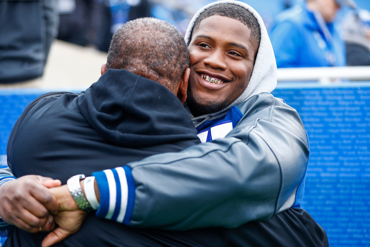 Tymere Dubose.

UK football beats MTSU 34-23 on Senior Day at Kroger Field.

Photo by Chet White | UK Athletics