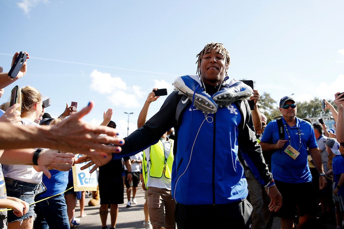 Benny Snell

The UK Football team beat Penn State 27-24 in the Citrus Bowl.

Photo by Michael Reaves | UK Athletics