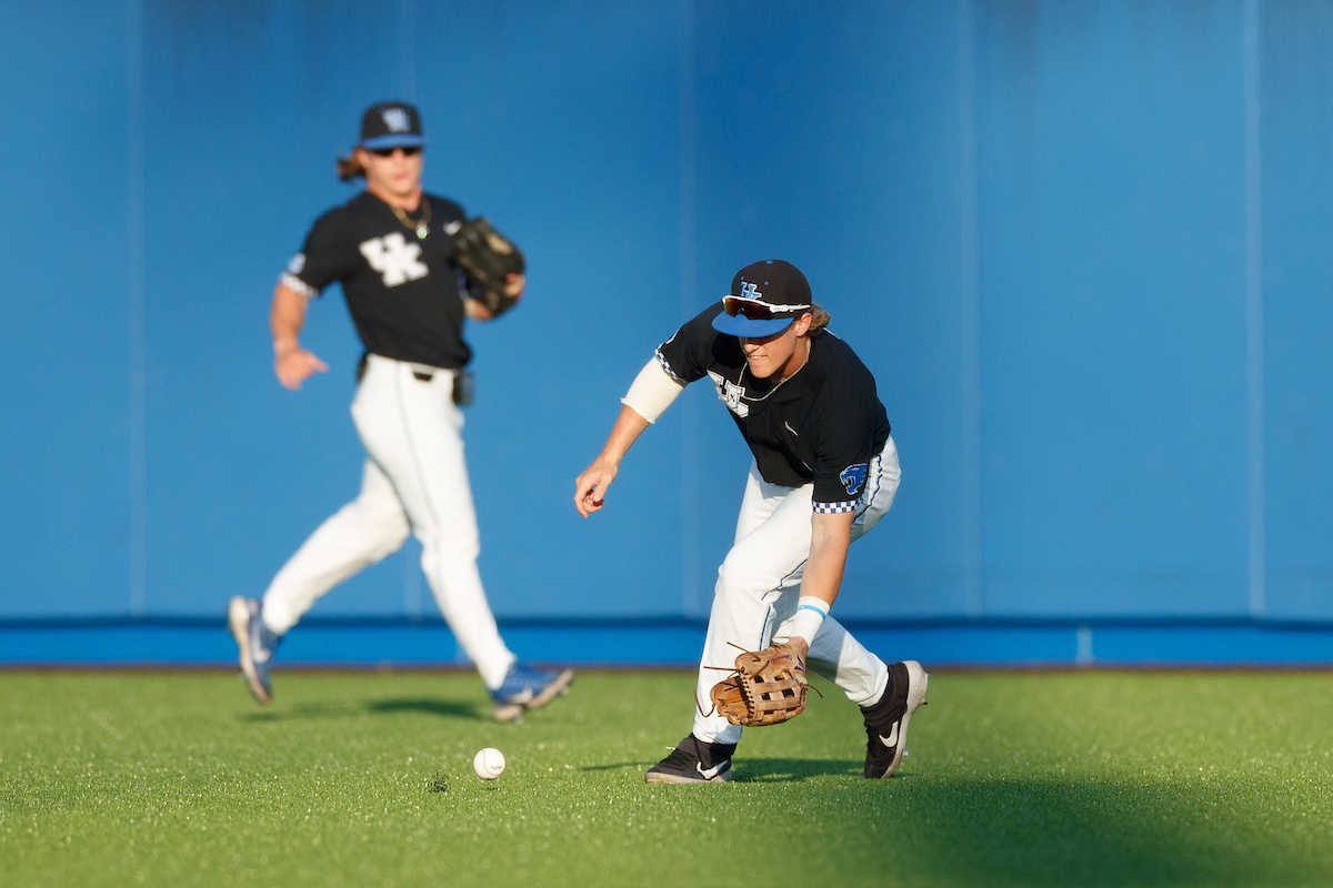 John Rhodes.

Kentucky loses to Alabama 10-1.

Photo by Elliott Hess | UK Athletics