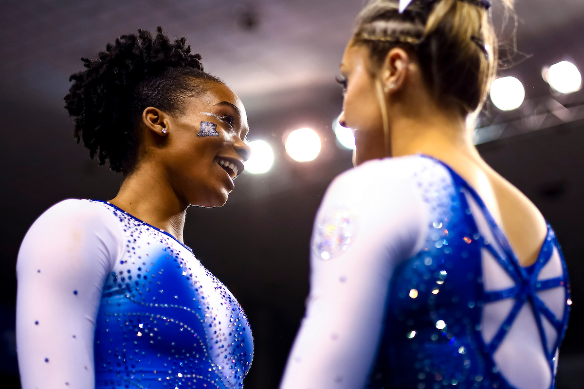 Arianna Patterson.

Kentucky beats Michigan State on senior day.

Photo by Eddie Justice | UK Athletics