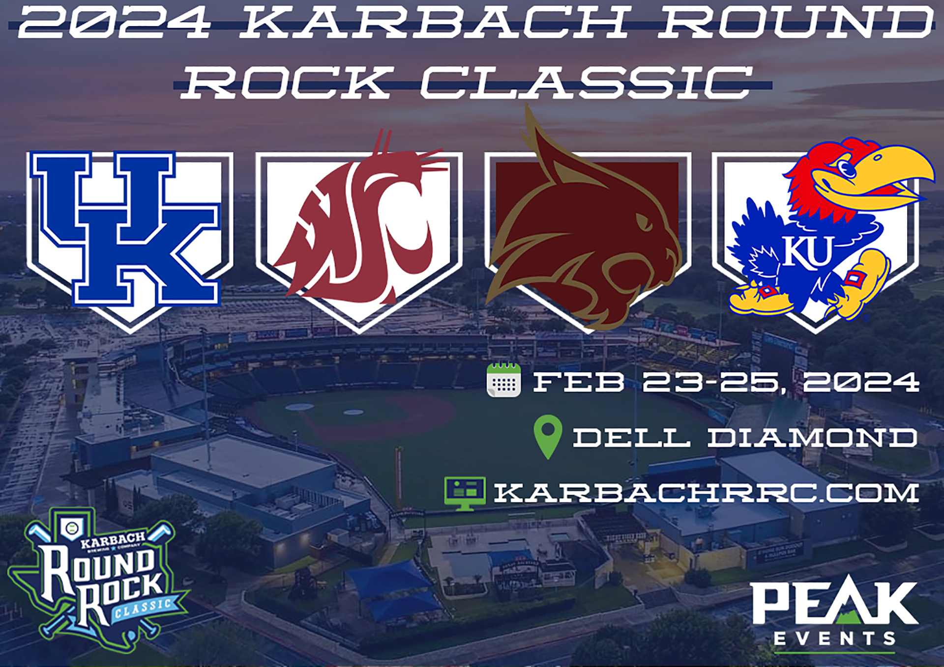 Kentucky to Participate in 2024 Round Rock Classic