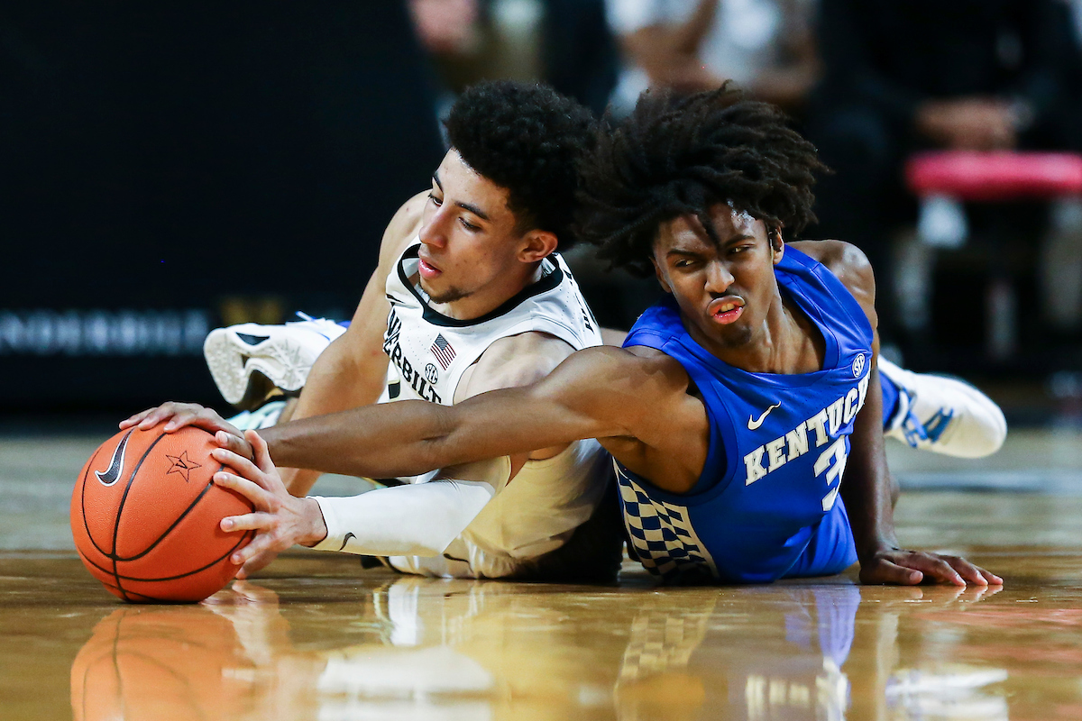 Tyrese Maxey. 

Kentucky beat Vanderbilt 78-64.

Photo by Chet White | UK Athletics
