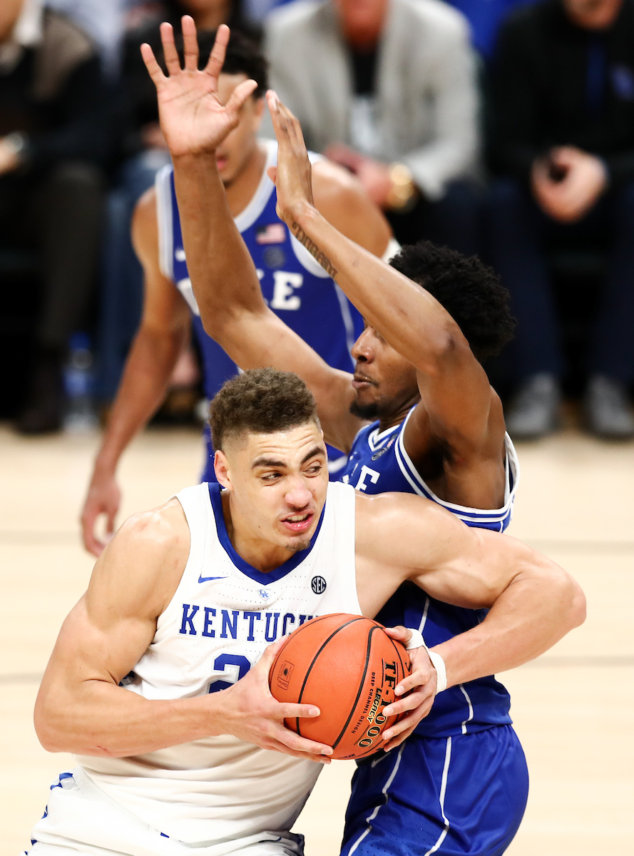 Reid Travis.

Men's basketball falls to Duke 118-84.


Photo by Elliott Hess | UK Athletics