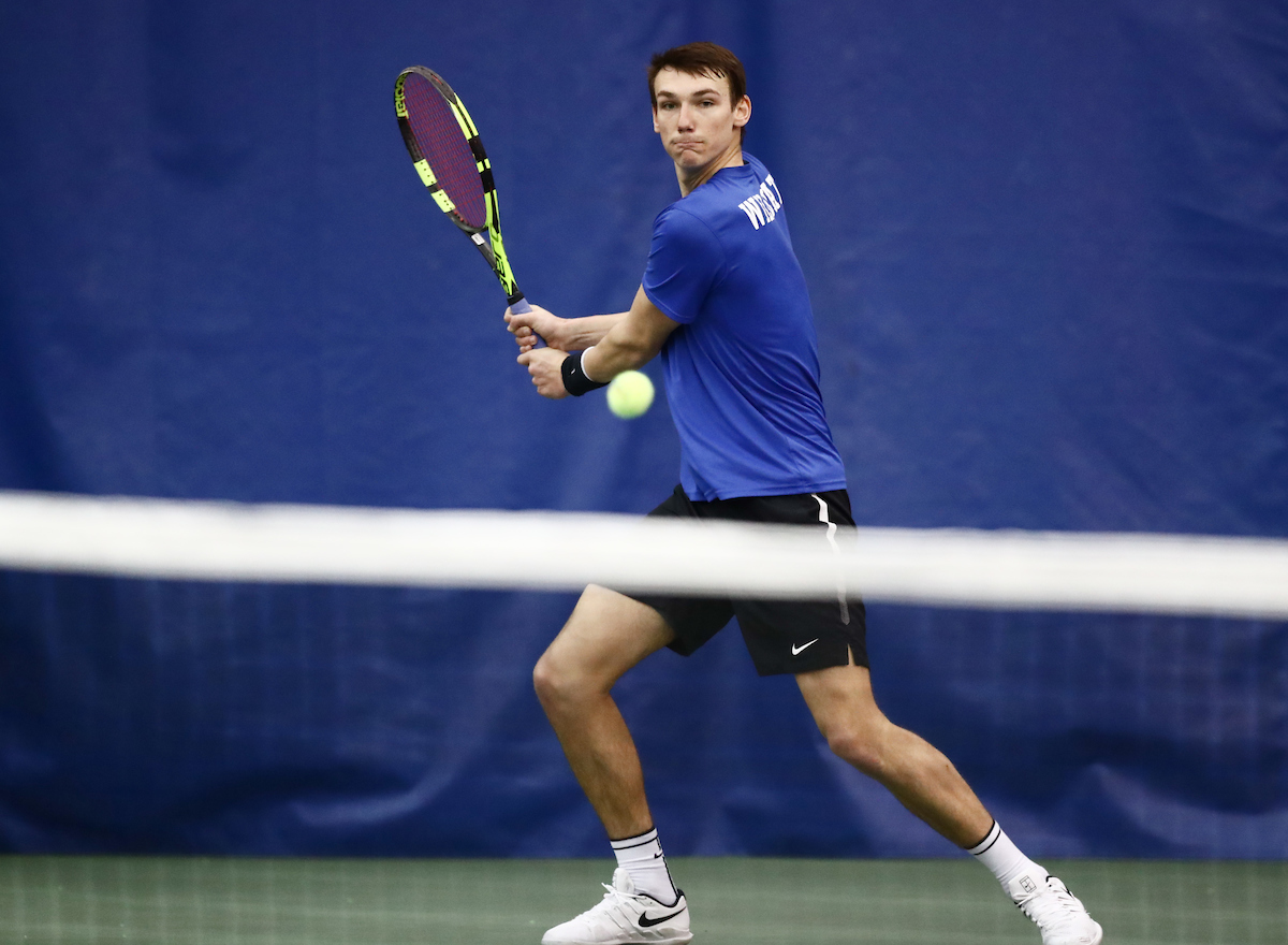.CESAR BOURGOIS.

The University of Kentucky men's tennis team host IUPUI. 


Photo by Elliott Hess | UK Athletics