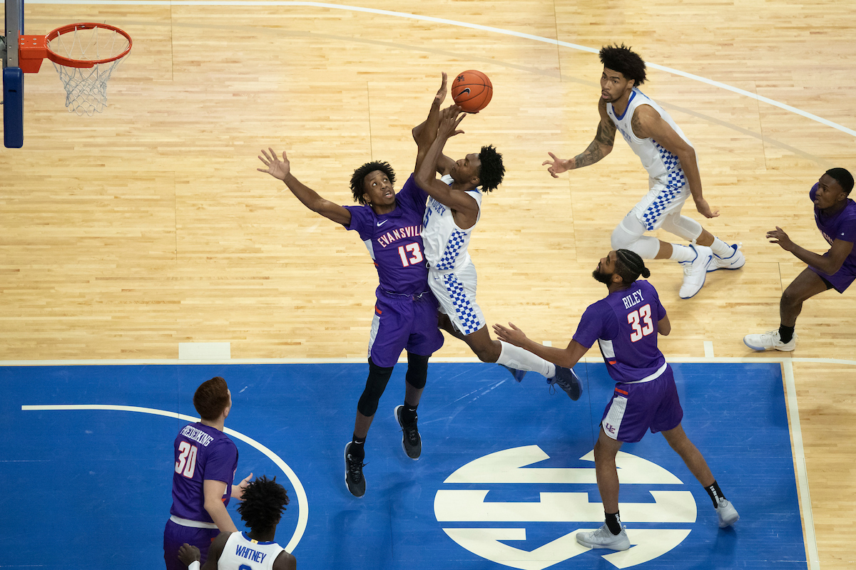 Immanuel Quickley.

UK falls to Evansville 67-64.

Photo by Chet White | UK Athletics