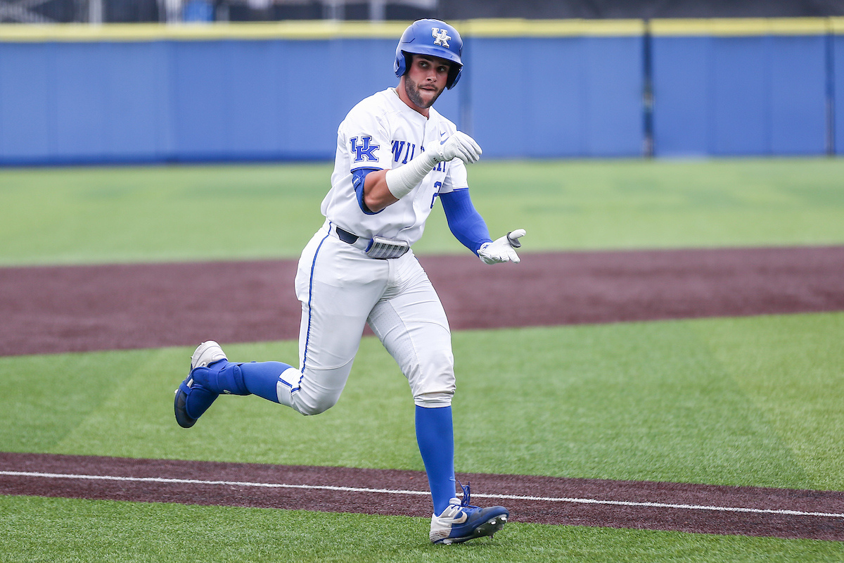 Coltyn Kessler.

Kentucky beats Alabama 11 - 0.

Photo by Sarah Caputi | UK Athletics