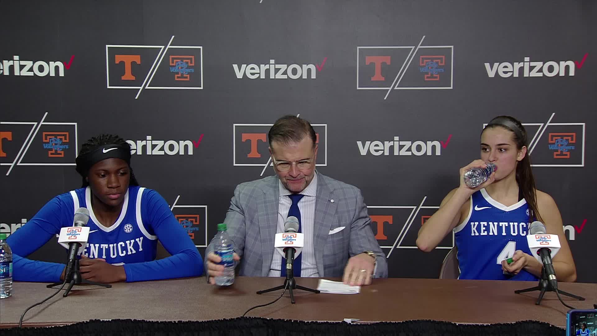 WBB: Mitchell, Morris, and Howard - Tennessee Postgame