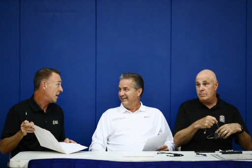 John Calipari. Jimmy Dykes. Seth Greenberg.


Kentucky men's basketball Pro Day.


Photo by Elliott Hess | UK Athletics