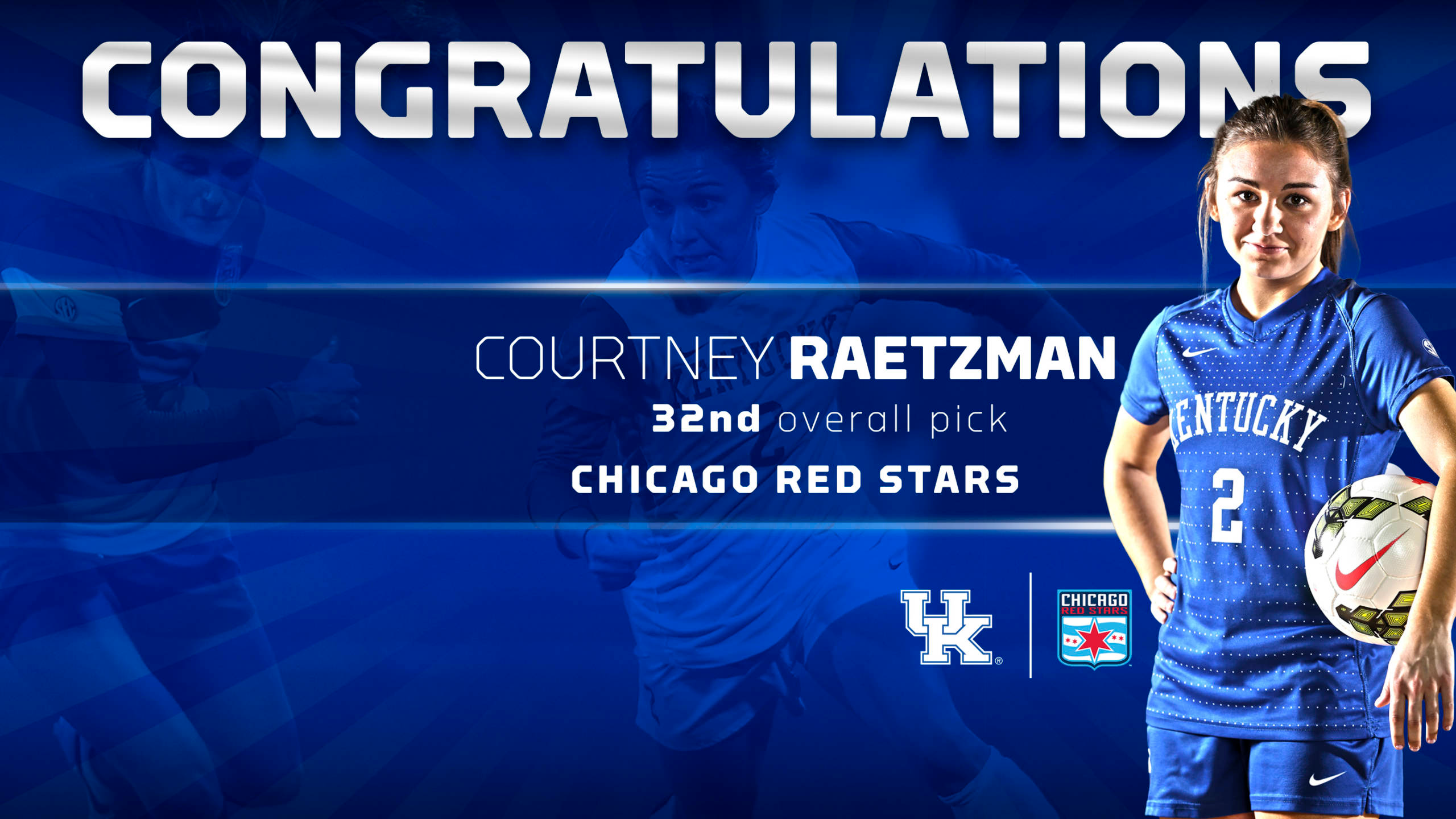 Courtney Raetzman Selected 32rd Overall by Chicago Red Stars