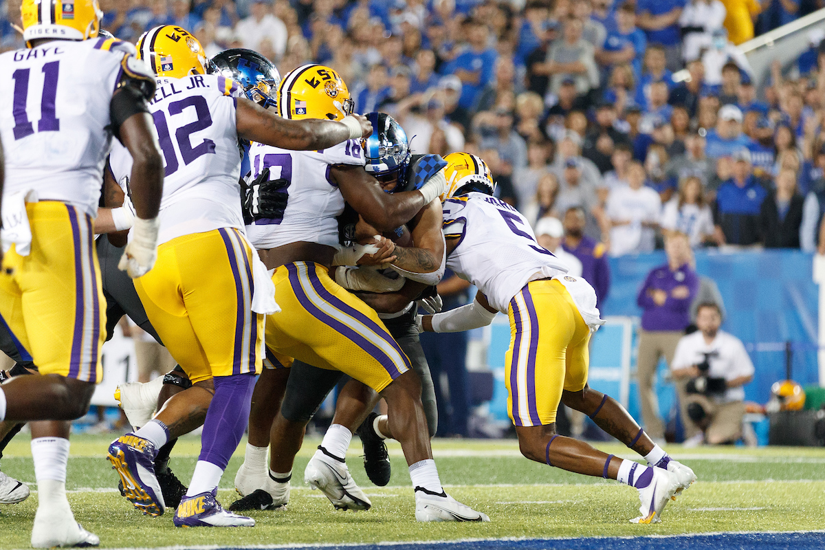 Chris Rodriguez Jr.

UK beat LSU 42-21.

Photo by Elliott Hess | UK Athletics
