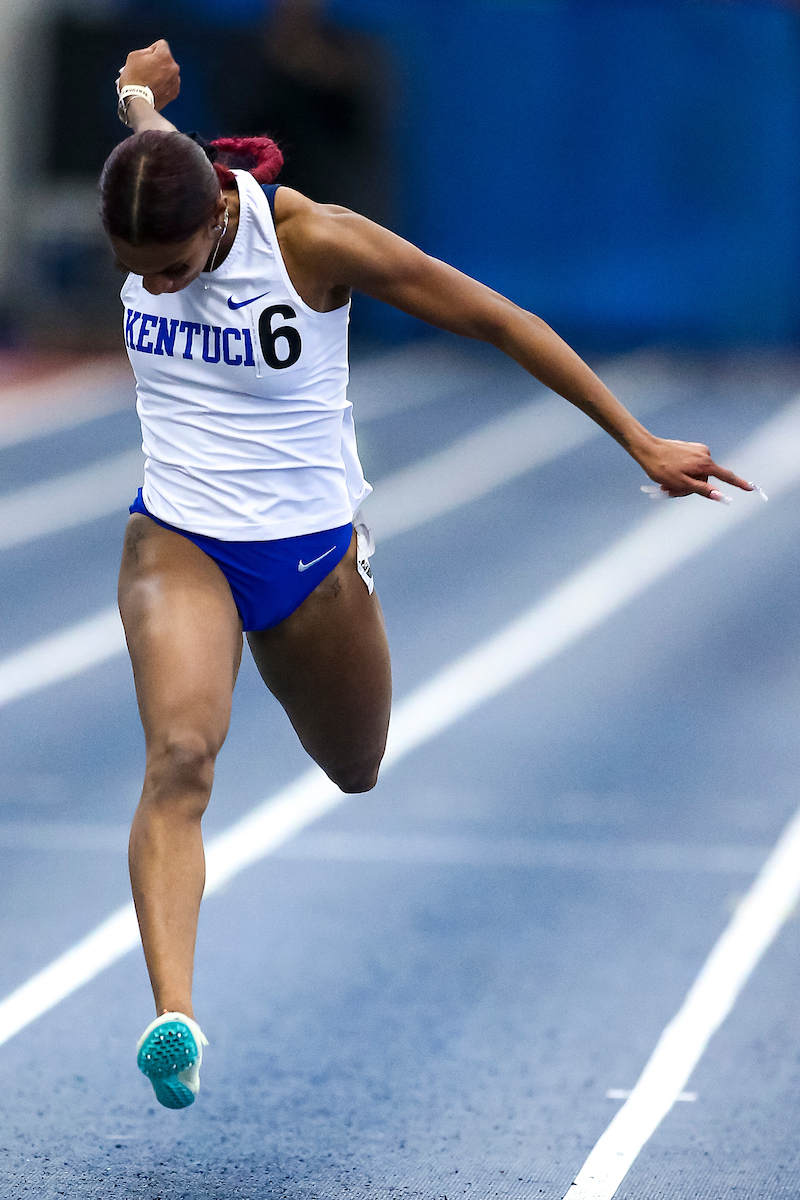 Masai Russell.

Day One of the Jim Green Invitational.

Photo by Eddie Justice | UK Athletics