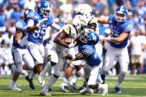 Yusuf Corker.


Kentucky beat Toledo 38-24.


Photo by Elliott Hess | UK Athletics