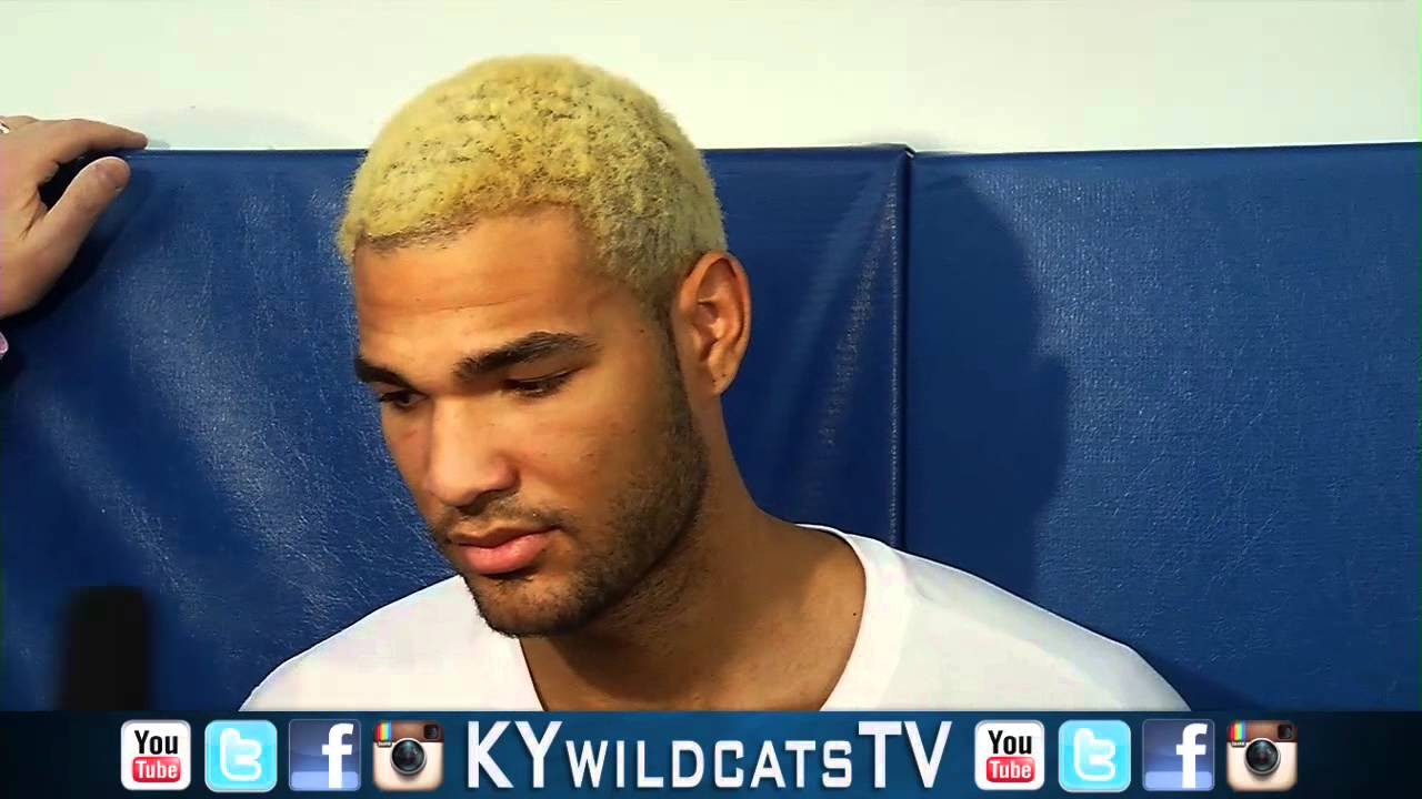 Kentucky Wildcats TV: Willie Cauley-Stein and Andrew Harrison Pre-Belmont