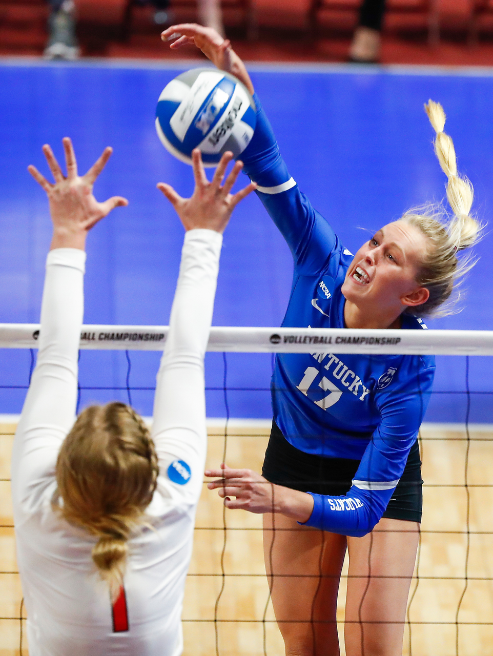 Alli Stumler.

Kentucky falls to Nebraska 3-0 in the NCAA Volleyball Sweet 16 at The Maturi Pavillion in Minneapolis, MN, on Friday, December 7, 2018.

Photo by Chet White | UK Athletics