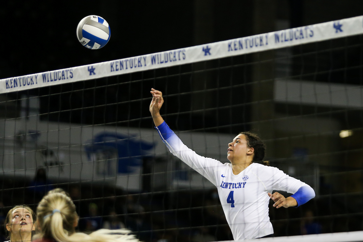 Avery Skinner.

Kentucky sweeps Alabama 3-0 and wins SEC Championship.

Photo by Hannah Phillips | UK Athletics