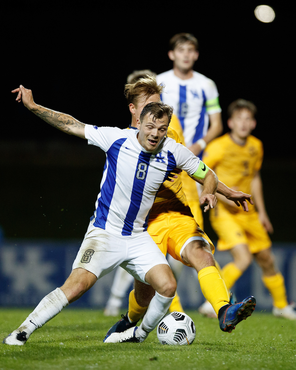 Marcel Meinzer.

Kentucky beats West Virginia, 1-0.

Photo by Elliott Hess | UK Athletics