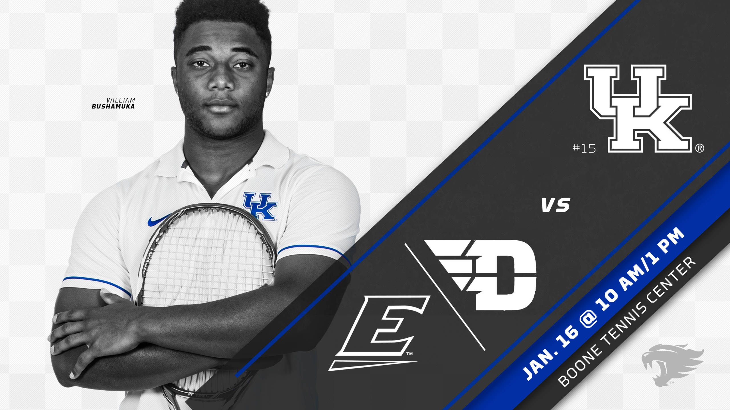 UK Men’s Tennis Opens 2017 Season Against EKU and Dayton