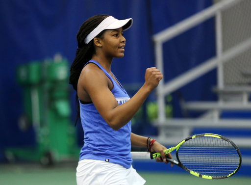 LESEDI JACOBS
The women's tennis team faces Texas A&M on Saturday, April 7, 2018.
Photo by Britney Howard | UK Athletics