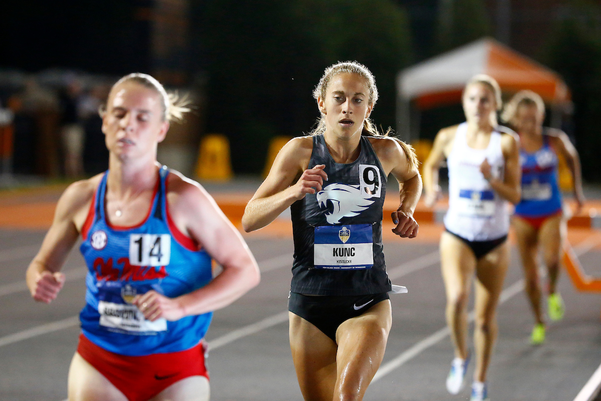 Katy Kunc.

Day two of the 2018 SEC Outdoor Track and Field Championships on Saturday, May 12, 2018, at Tom Black Track in Knoxville, TN.

Photo by Chet White | UK Athletics