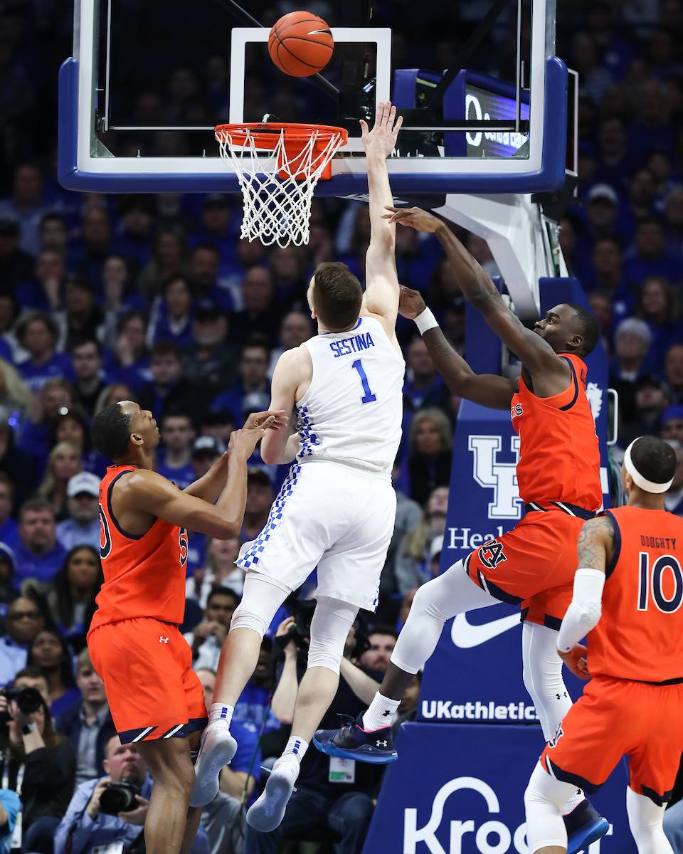 Nate Sestina.

UK beat Auburn 73-66.

Photo by Elliott Hess | UK Athletics