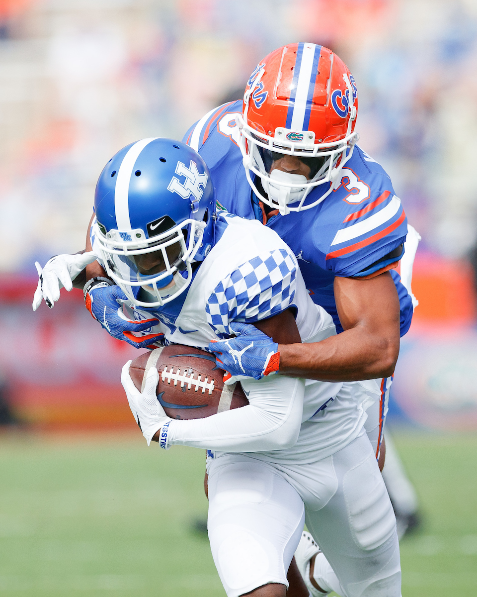 JOSH ALI.

Kentucky falls to Florida, 34-10.

Photo by Elliott Hess | UK Athletics