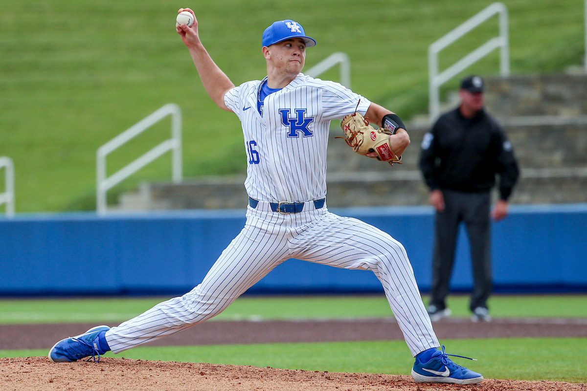 Cole Stupp.

Kentucky defeats Dayton 14 - 3.

Photo by Sarah Caputi | UK Athletics