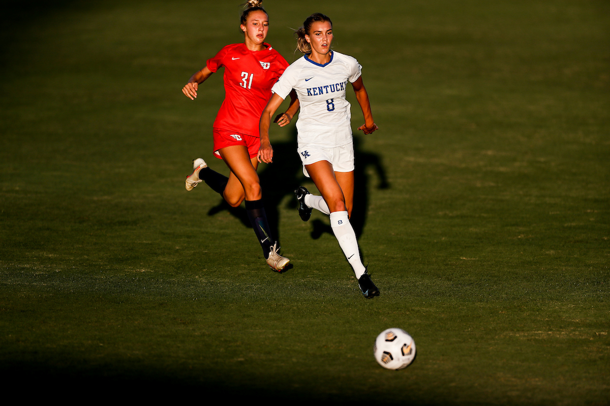 Hannah Richardson.

Kentucky ties Dayton 0-0.

Photos by Chet White | UK Athletics