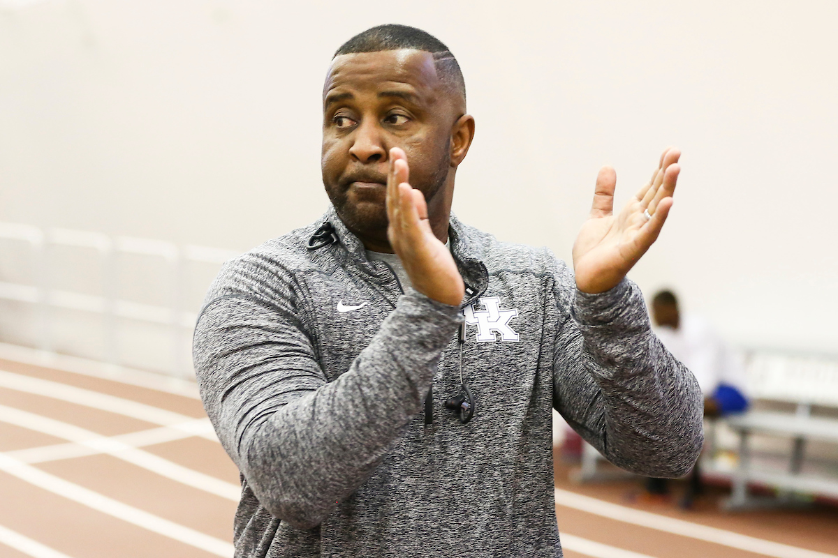 Lonnie Greene.2020 SEC Indoors.Photo by Chet White | UK Athletics