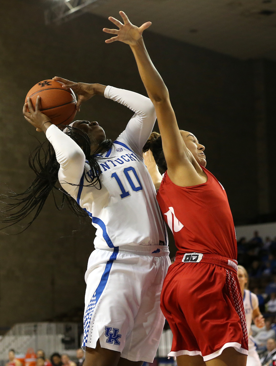 Rhyne Howard. 

UK beats to Sacred Heart University 71-43. 


Photo By Barry Westerman | UK Athletics