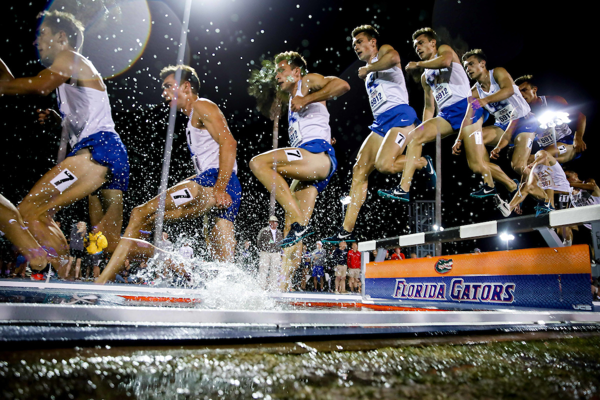 during the Pepsi Florida Relays at James G. Pressly Stadium on Friday, March 29, 2019 in Gainesville, Fla. (Photo by Matt Stamey)