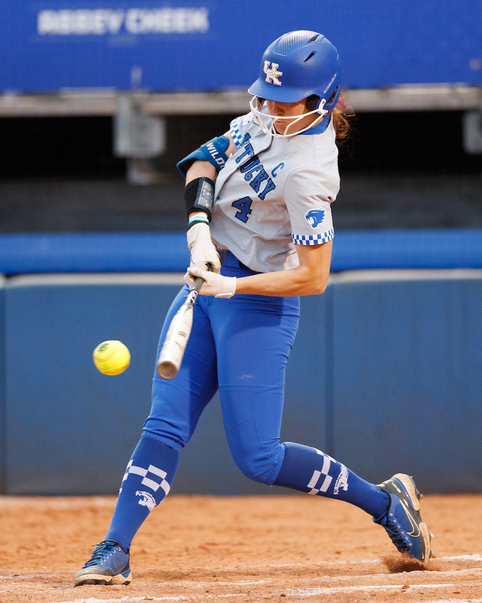 Renee Abernathy.

Kentucky beats Mississippi State 7-3.

Elliott Hess | UK Athletics
