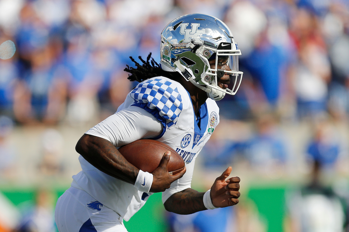 Terry Wilson

The UK Football team beat Penn State 27-24 in the Citrus Bowl.

Photo by Michael Reaves | UK Athletics