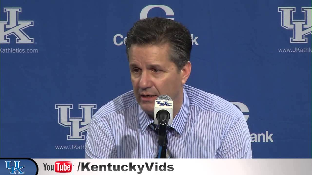 Kentucky Wildcats TV: Coach Calipari Texas A&M Postgame