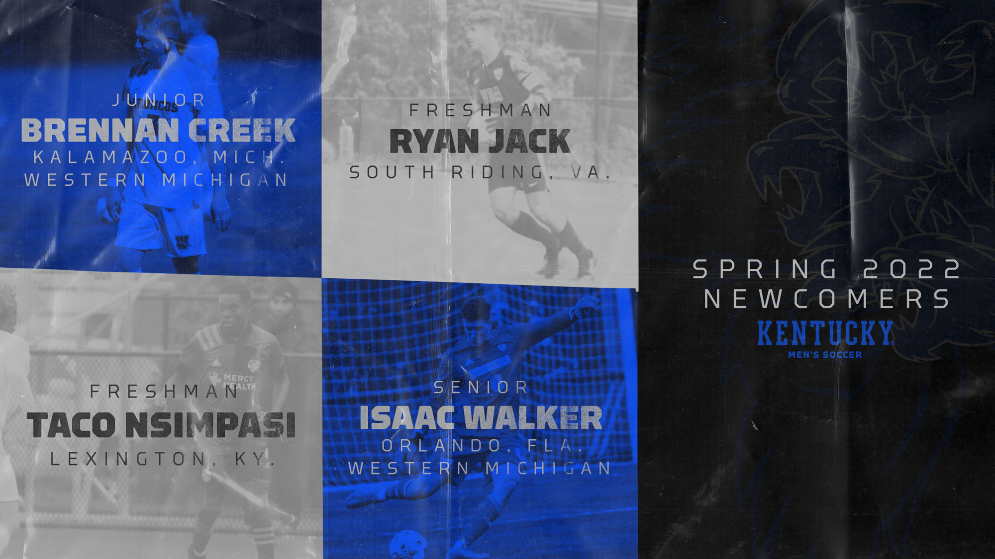 Kentucky Men’s Soccer Adds Four Newcomers for Spring 2022