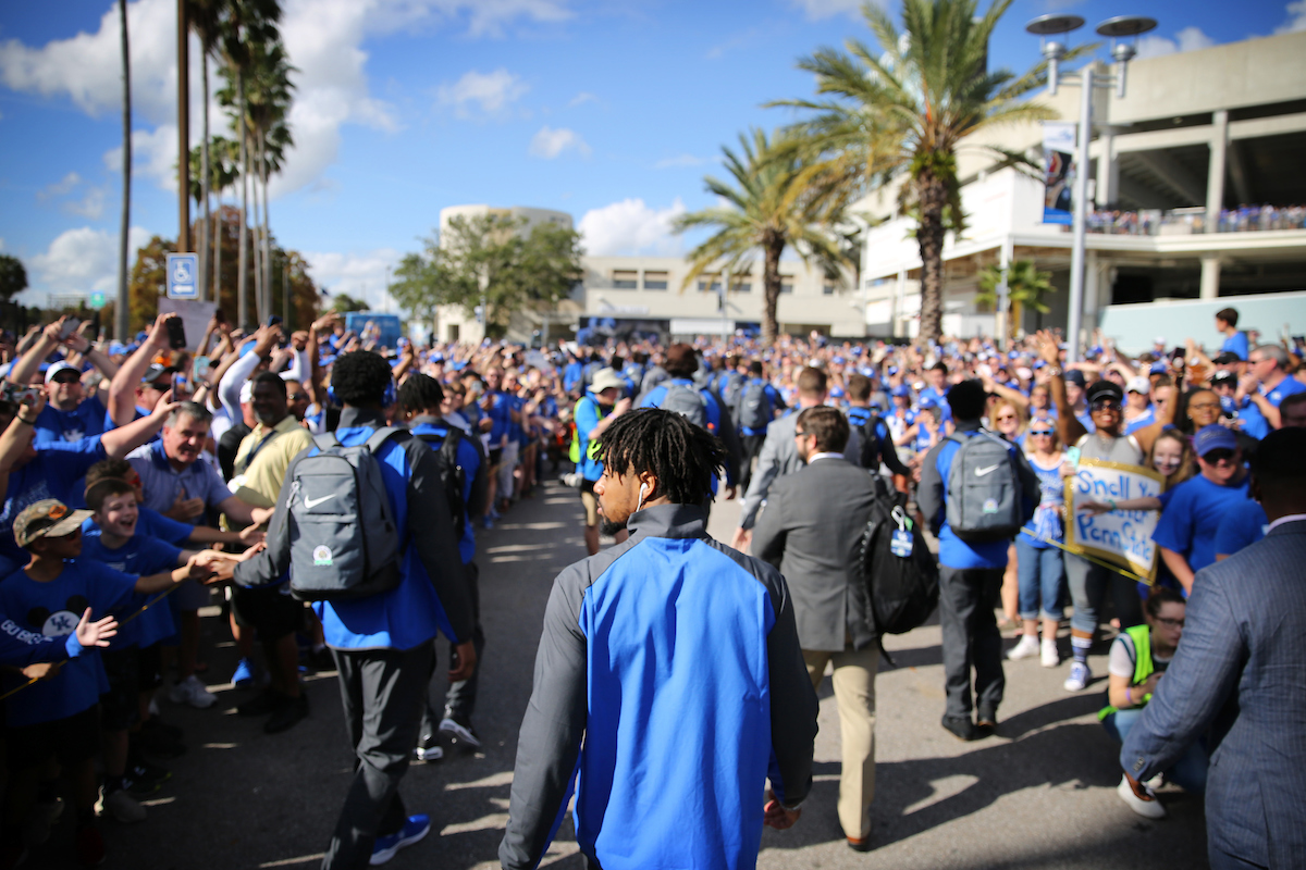 Jordan Griffin
The UK Football team beat Penn State 27-24 in the Citrus Bowl. 

Photo by Britney Howard  | UK Athletics