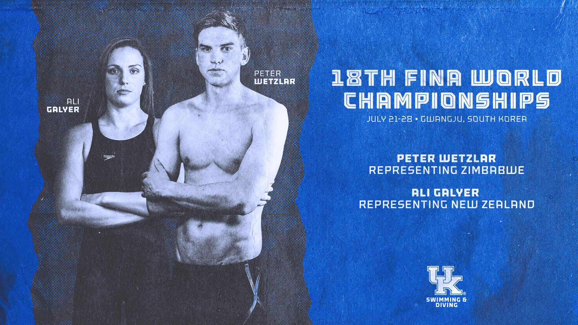 Galyer, Wetzlar Set for 2019 FINA World Championships