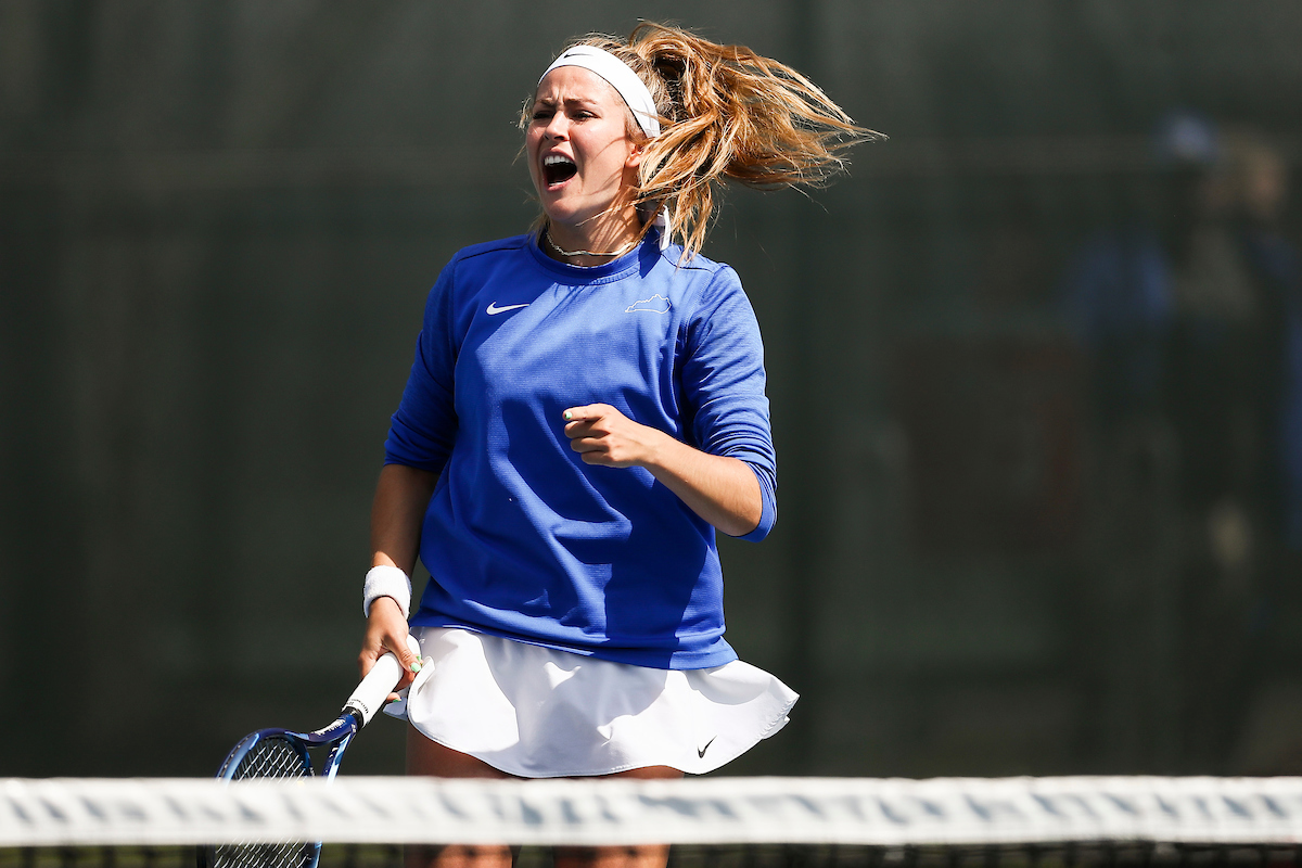 Carla Girbau.

Kentucky loses to South Carolina 4-2.

Photos by Chet White | UK Athletics