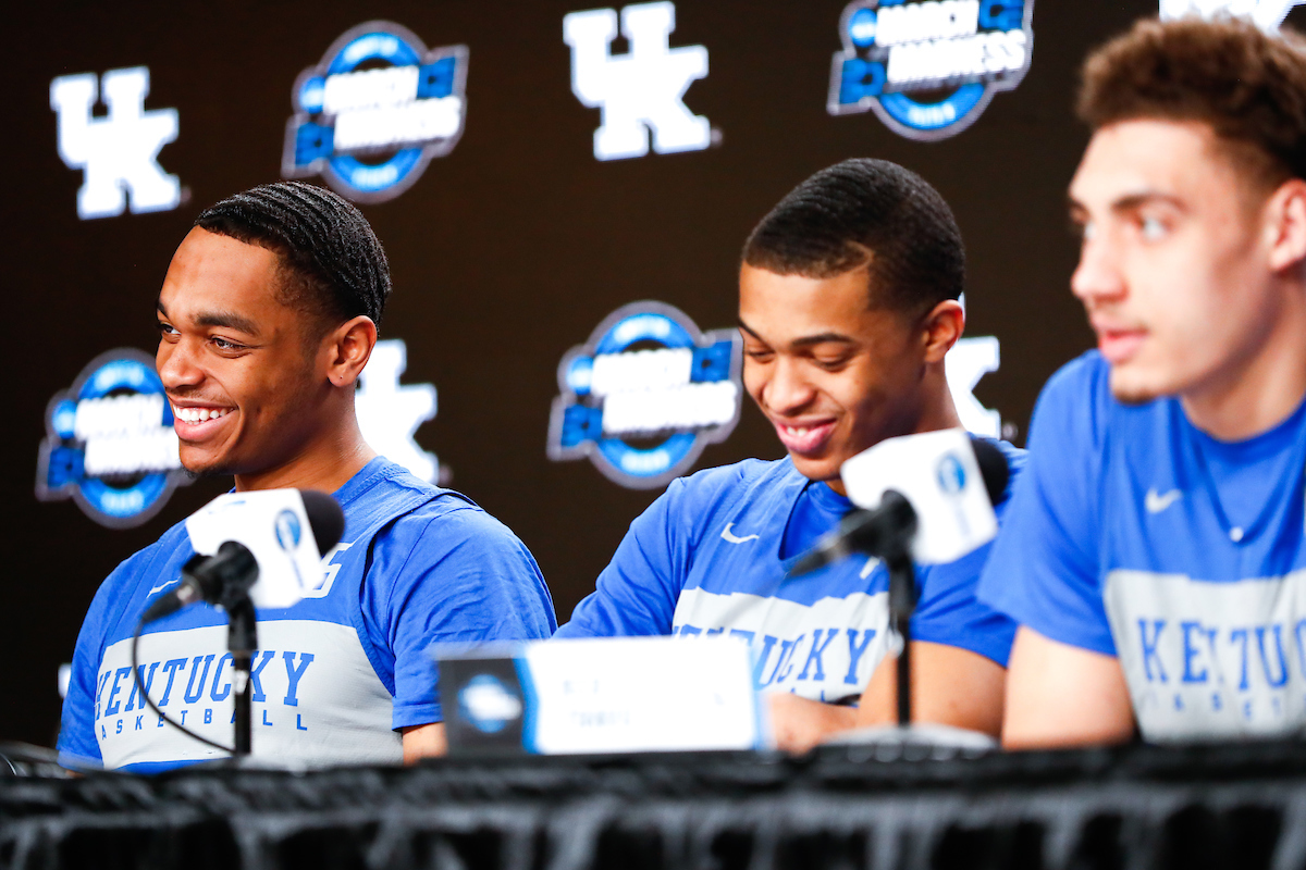 PJ Washington. Keldon Johnson. Reid Travis.


Practice and Pressers.

 
Photo by Elliott Hess | UK Athletics