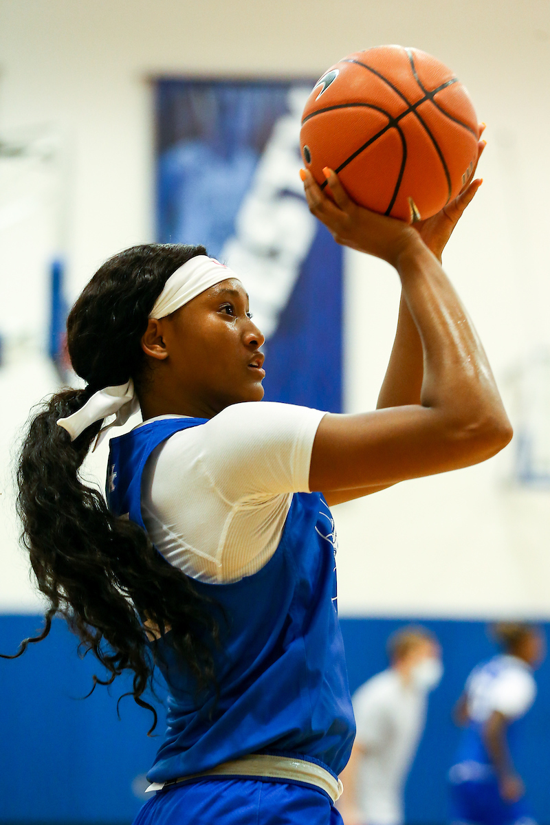 Nyah Leveretter.

Kentucky Women’s Basketball Practice.

Photo by Eddie Justice | UK Athletics