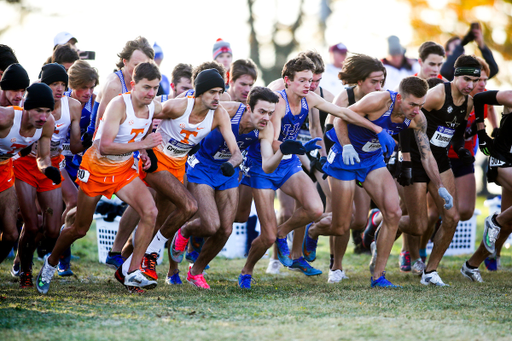 Start. 

2019 SEC Cross Country Championships. 

Photo by Eddie Justice | UK Athletics